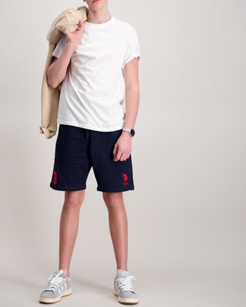 U.S. Polo Assn. Player 3 LB Sweat Short Blå Shorts Gutt - Kids Brand Store