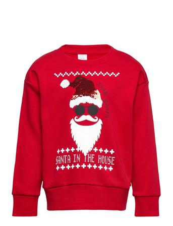 Sweatshirt Crazy X Mas Svetari Collegepaita Punainen Lindex
