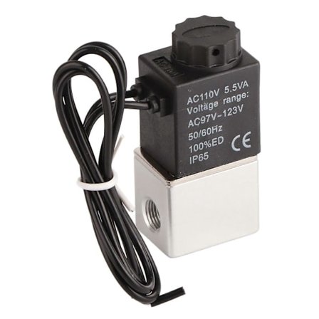 2V025-06 2 Position 2 Vejs Magnetventil Normalt Åben Stabil Holdbar Elektromagnetisk Ventil AC110V