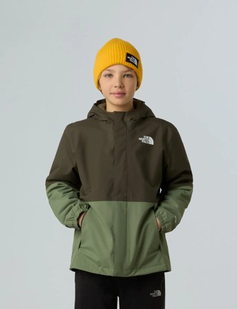 The North Face B Warm Antora Rain Jacket - Khaki green - 115-119