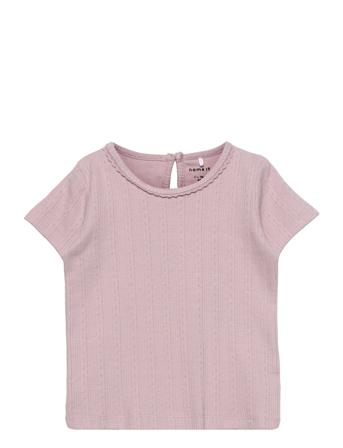 Nmffilipa Ss Xsl Top T-shirt Lilla Name It