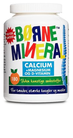 3 for 2 - New Nordic Børnemineral med appelsin 180 tyggetabl., Helse & Madvarer, Mineraler, Mineraler Til Børn
