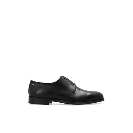 Salvatore Ferragamo, Pershore Derby shoes Zwart, Heren, Maat:43 EU