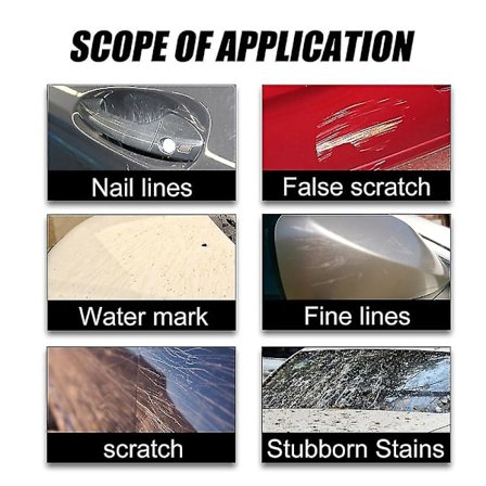 12 stk Nano Sparkle Kluter for Bilskader Nano Magic Kluter Riperemover Rengjøring