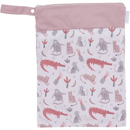 Vauvan kangaskassi, roikkuva vaippakassi, vedenpitävä, kaksitaskuinen, vetoketjullinen C