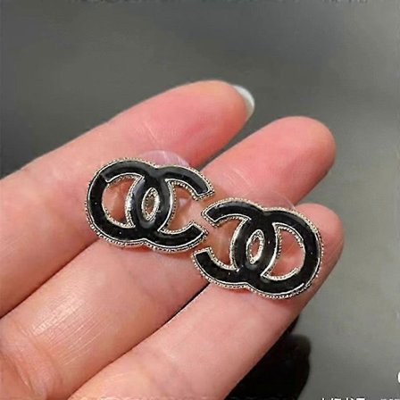 Mode Örhängen Smycken Pärldetaljerade Cc Örhängen-Bra