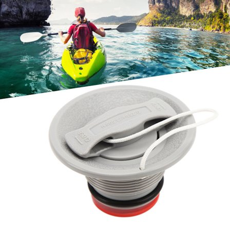 2 stk. oppustelig gummibåd luftventil til gummibåd, flåde, kano, 8 tænder med dæksreb