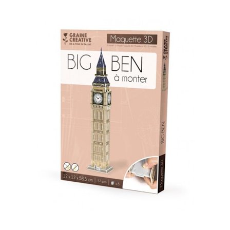 3D-pusselmodell Big Ben - Seed Creative Vi har alla talang
