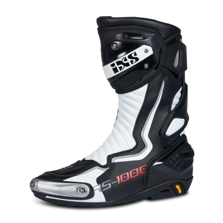 Motorradstiefel iXS RS-1000 Schwarz/Weiß 40