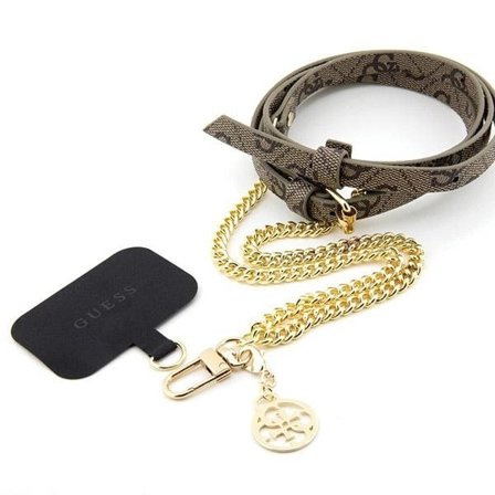 Guess 4G Chain CBDY Strap - brun