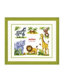 Stickpackung Bild Dschungel