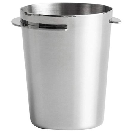 Kaffedoseringskopp, Rostfritt Stål Doseringskopp Pulvermatningskopp Portion Espresso Maskin Inlopp