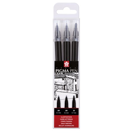 Sakura Pigma Pen 3 kpl