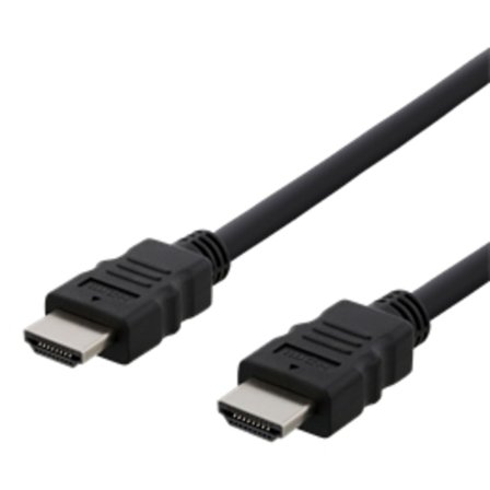 DELTACO HDMI-kabel High Speed, 3m - Svart