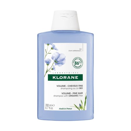 Klorane Fibre di Lino Shampoo alle 200ml - Shampoo Volumizzante