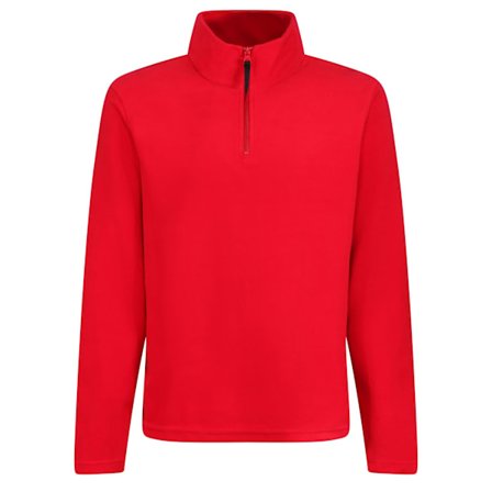 Regatta Professional Herr Micro Fleece Tröja med Dragkedja M Classic Röd