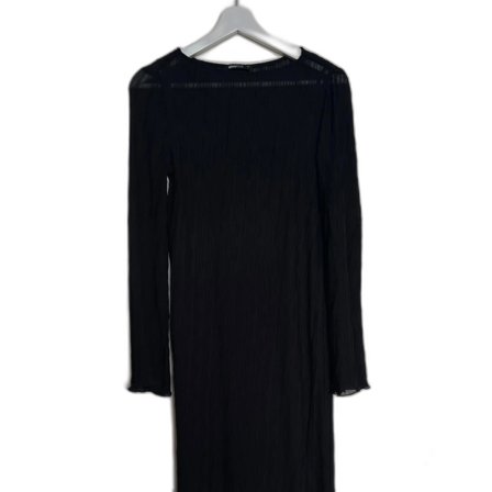 Svart långklänning