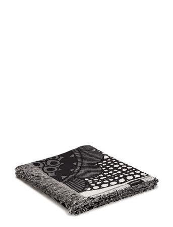 Siirtolapuutarha Blanket Home Textiles Cushions & Blankets Blankets & Throws Svart Marimekko Home
