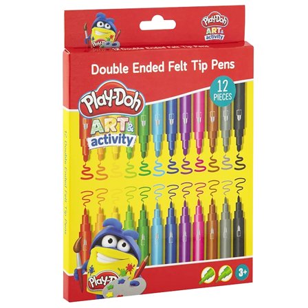 Play-Doh Tuschpenne Duo 12-sæt (3 år+)