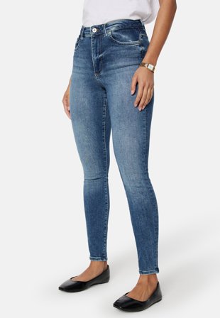 VERO MODA Vmsophia hr skinny jeans Medium Blue Denim Klær