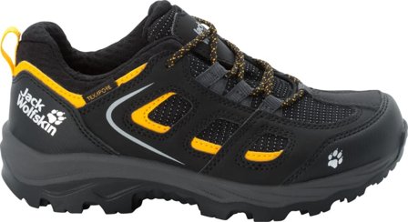 Jack Wolfskin Kids' Vojo Texapore Low Children hiking shoes Black 26
