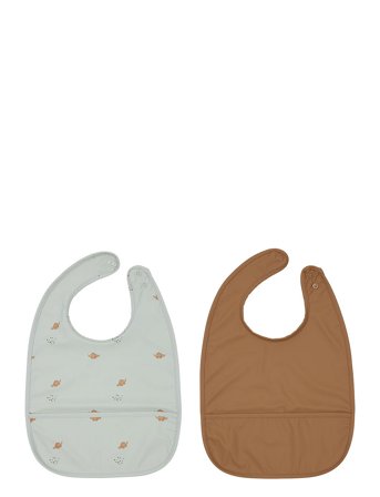 Dino Bib - Pack Of 2 Patterned OYOY MINI