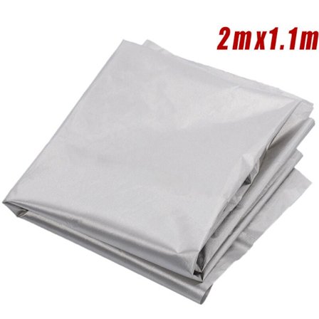 EMF-beskyttende stoff for strålingsbeskyttelse, ESD & EMI-isolering, signalblokkering, 2 x 1,1 m-DENUOTOP