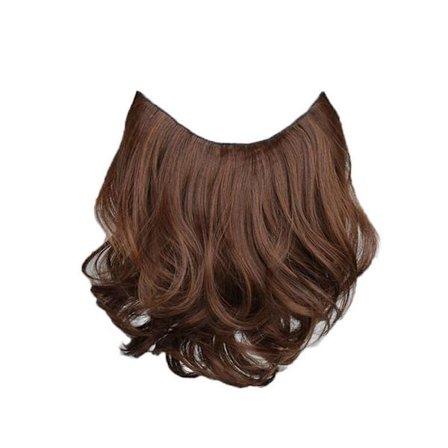 Peruk Långt lockigt hår 25CM1 1