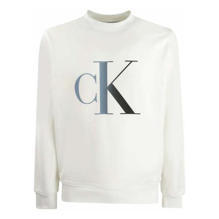 Calvin Klein Jeans Sweatshirt Hvid, Herre