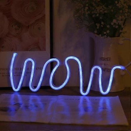 WOW Form LED Neonljus Väggmontering Bar Atmosfärslampor (FMY)