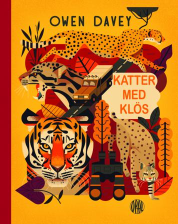 Katter med klös - Bok av Owen Davey - Inbunden