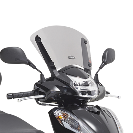 Windscherm Givi Scooter D-S Rookgetint - Honda SH 300 2015-2018