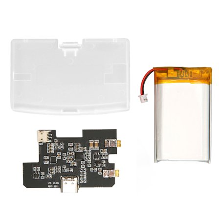 Oppladbar LiPo-batteriutskifting Universal 1500mAh USB C litiumbatterimodul for Game Boy Advance