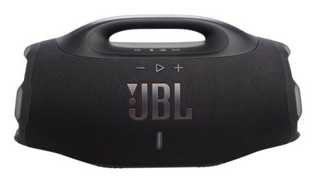 JBL Boombox 4 (sort) Bærbar Bluetooth-høyttaler med Auracast i svart