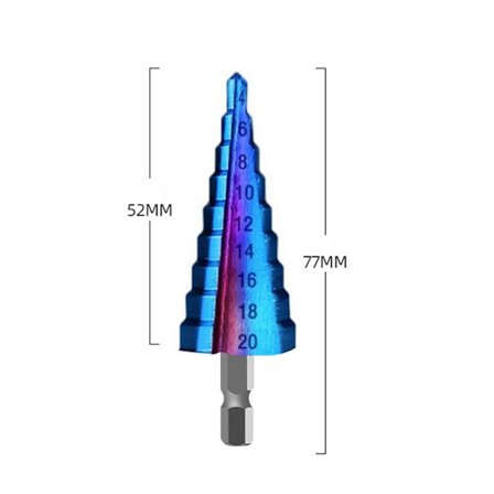 Trinbor Trinkeglebor 4-20MM