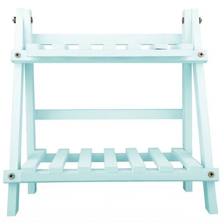 Træ blomsterpotte stativ Blomstativ Multi lagring plantning stativ til hjem udendørs have terrasse