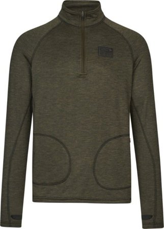 Seeland Peak Half-Zip Pine Green Melange