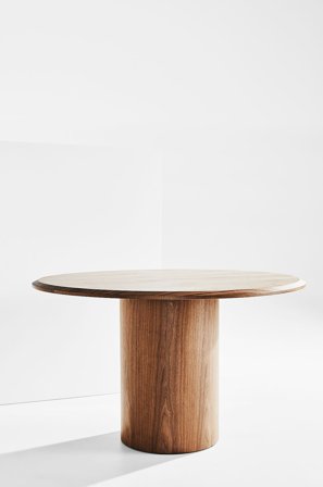 Pastill - Joon ruokapöytä Ø 120 cm - Ruskea - Ruokapöydät - - Homeroom