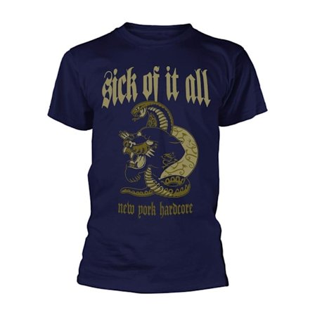 Sick Of It All Unisex Vuxen New York Hardcore Panther T-Shirt S
