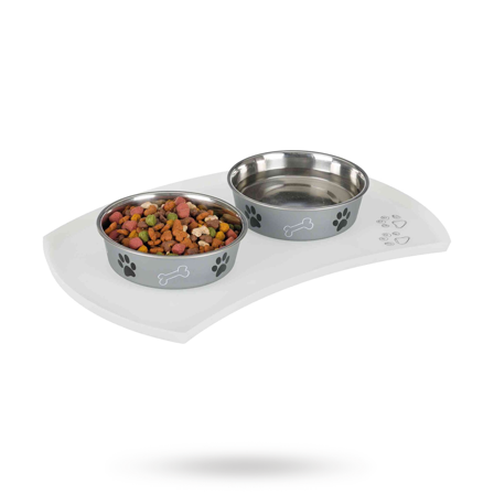 Trixie - Trixie Matskålsunderlägg Silikon - Transparant - Matskål, hundgodis & tuggisar