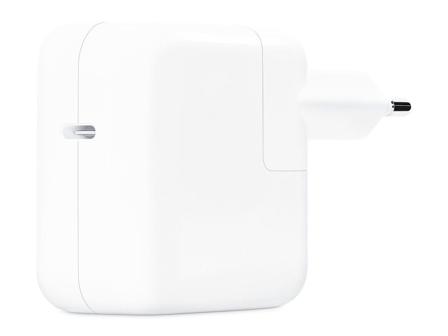 Apple strømadapter - 24 pin USB-C - 30 watt