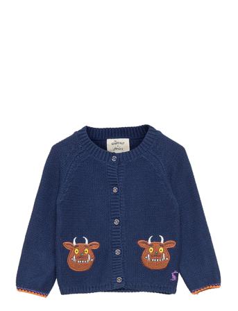 Gruffalo Dorrie Strikkegenser Cardigan Blå Joules