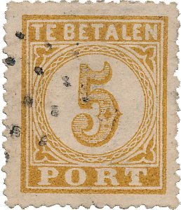 Hollandsk Ostindien 1874 - NVPH P1 - Stemplet