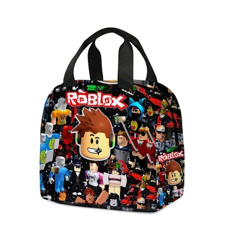 Roblox med fack Primär- och mellanstadieelever Skolväska Sportryggsäck Lightening Pojkar Flickor Cosplay Anime Mochila