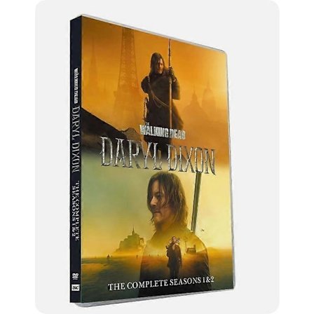 The Walking Dead: Daryl Dixon Sæson 1-2 engelsk version 4-Discs DVD Ny