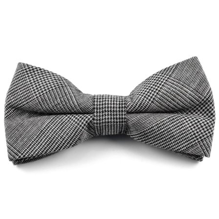 Bawełniana muszka dla prawdziwego dżentelmena dla mężczyzn - Muszki gotowe do noszenia