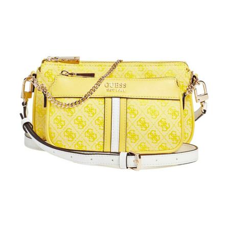 Guess, Shoulder Bags Geel, Dames, Maat:ONE Size