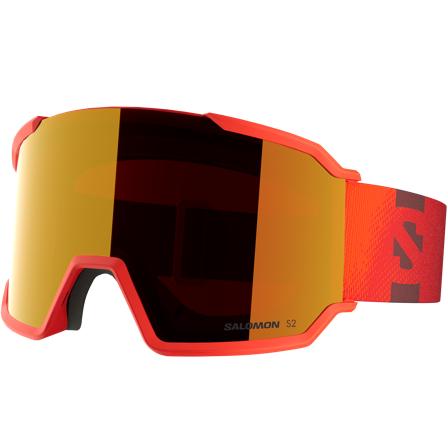 Salomon - Skibrillen S/view 3 Ml - Cherry Tomato