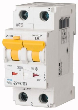 Eaton Jordfeilautomat xPole 25A PKP62 25/2/C/003-A
