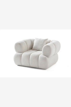 Hanah Home - Siipituoli Petra - Valkoinen - Nojatuolit - - Homeroom